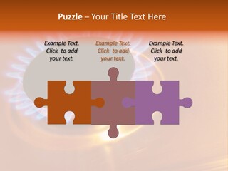 Flaming Oval Flammable PowerPoint Template