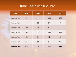 Flaming Oval Flammable PowerPoint Template