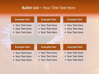 Flaming Oval Flammable PowerPoint Template