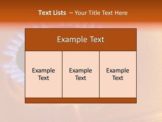 Flaming Oval Flammable PowerPoint Template