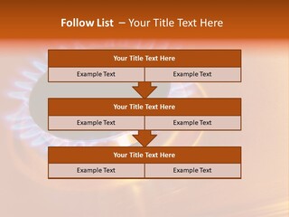 Flaming Oval Flammable PowerPoint Template