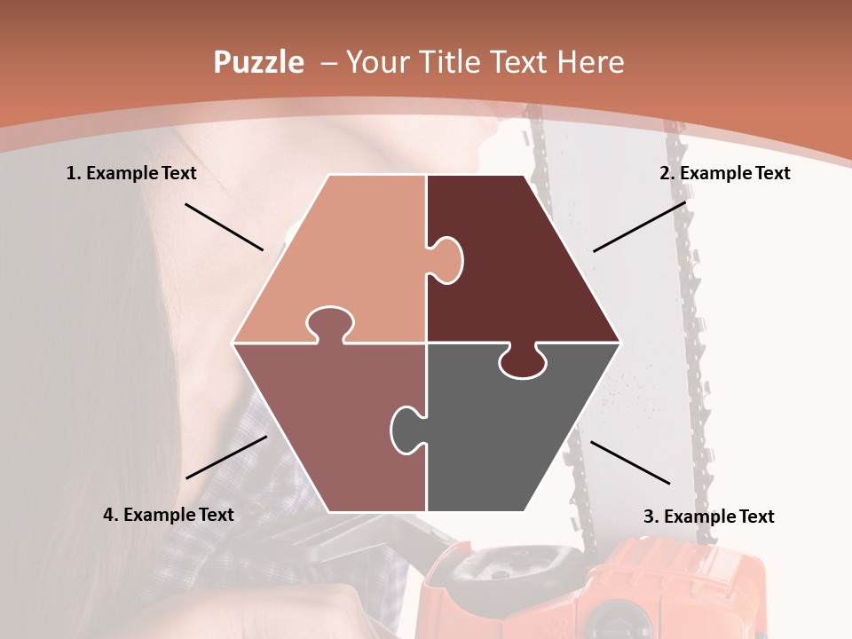 Worker Sharp Earphones PowerPoint Template