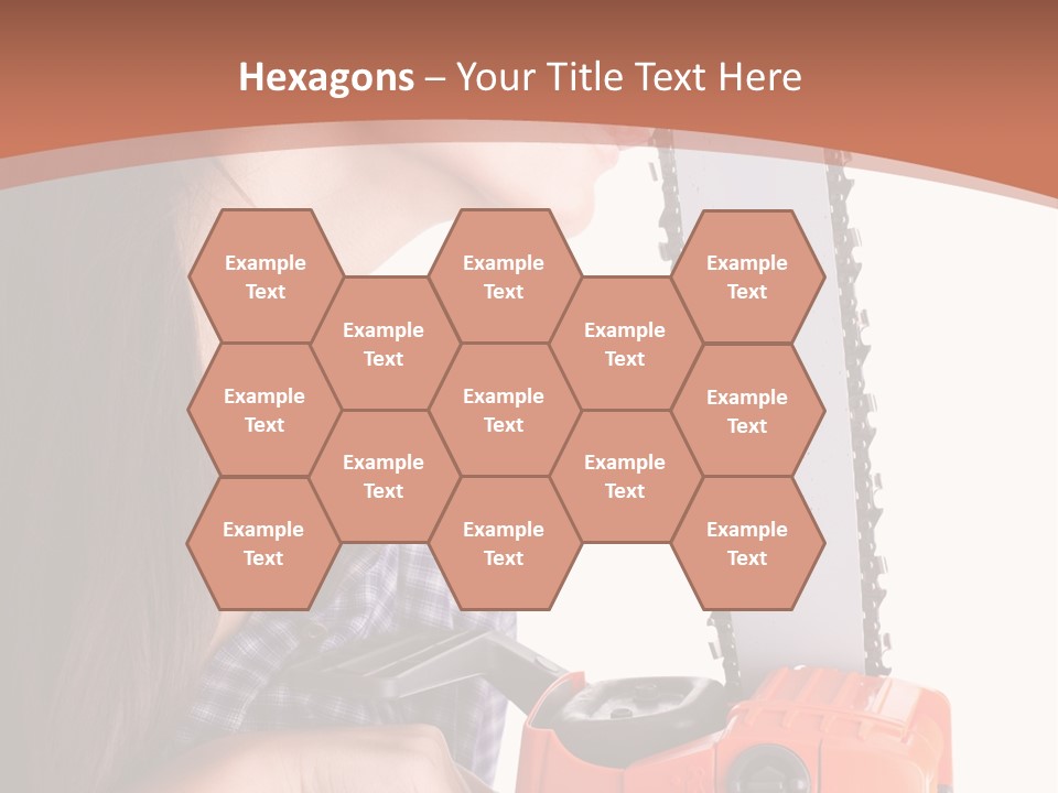 Worker Sharp Earphones PowerPoint Template