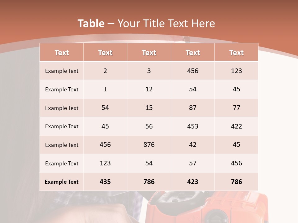 Worker Sharp Earphones PowerPoint Template