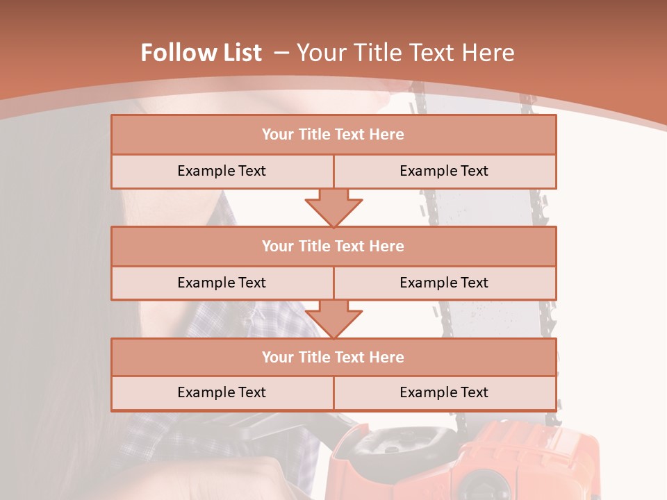 Worker Sharp Earphones PowerPoint Template