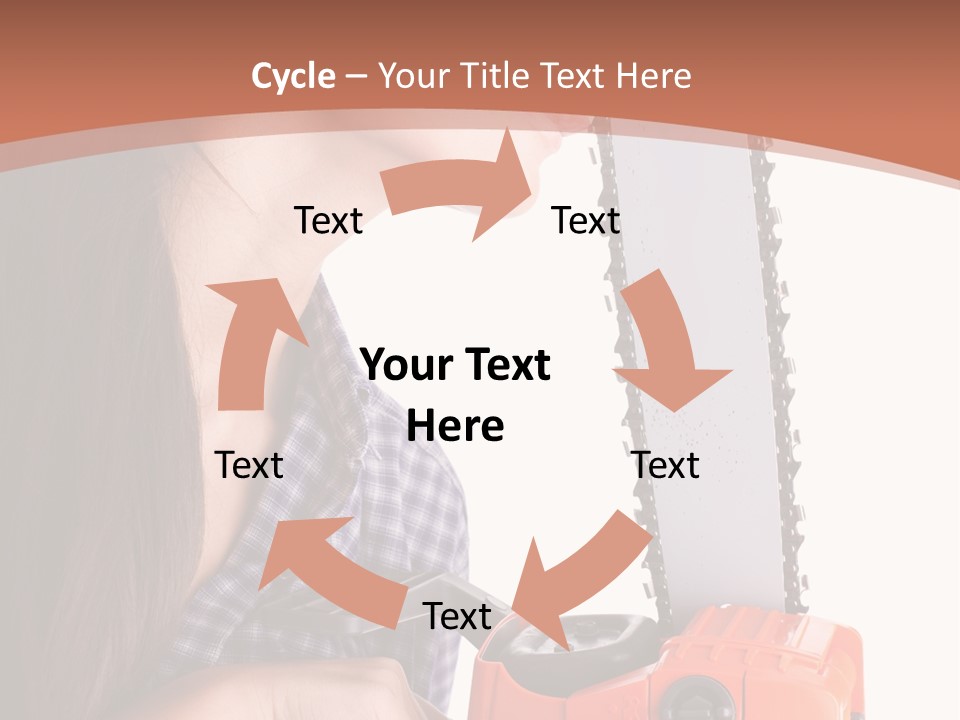 Worker Sharp Earphones PowerPoint Template