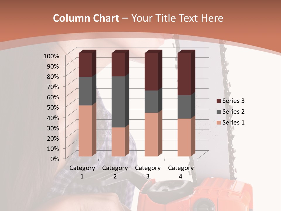 Worker Sharp Earphones PowerPoint Template