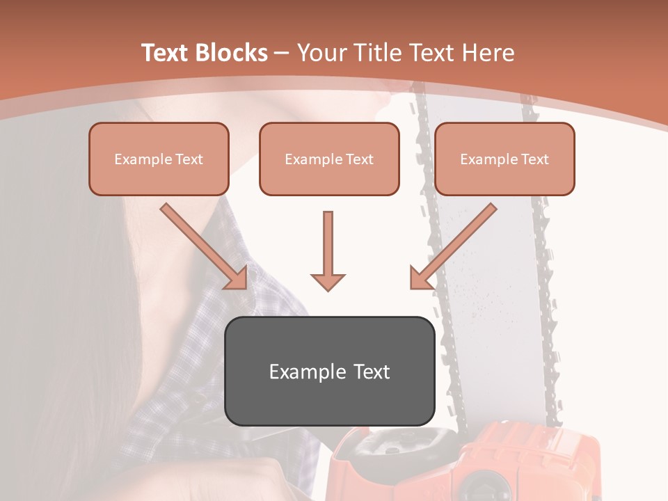 Worker Sharp Earphones PowerPoint Template