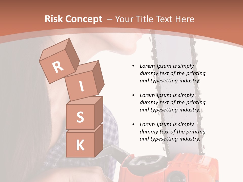 Worker Sharp Earphones PowerPoint Template