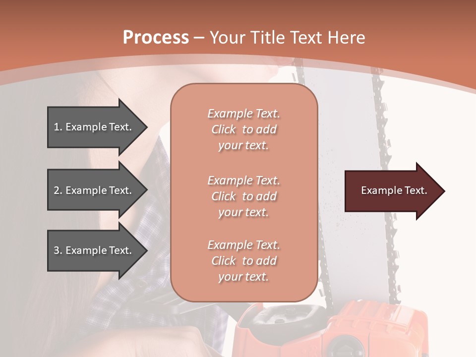 Worker Sharp Earphones PowerPoint Template