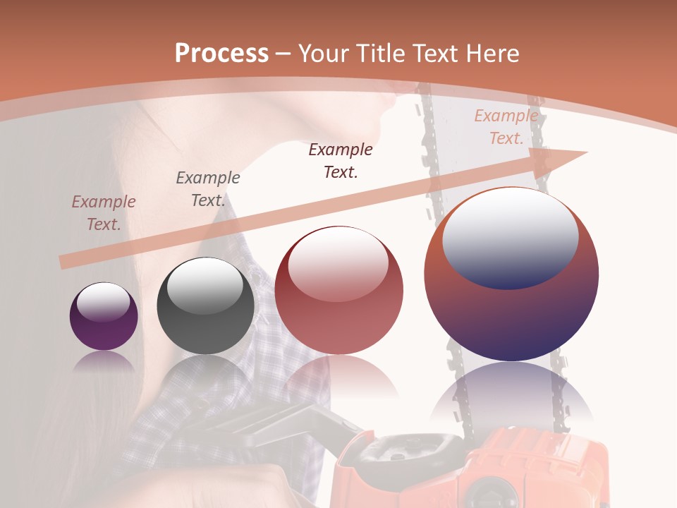 Worker Sharp Earphones PowerPoint Template