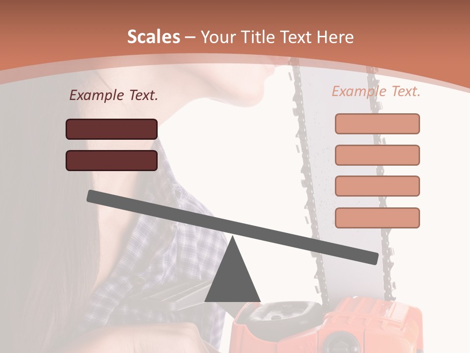Worker Sharp Earphones PowerPoint Template