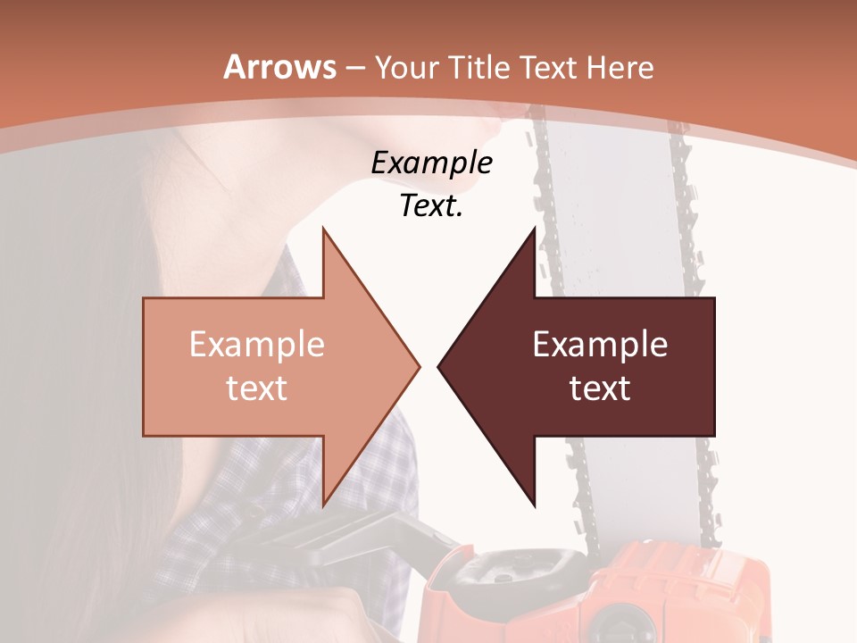 Worker Sharp Earphones PowerPoint Template