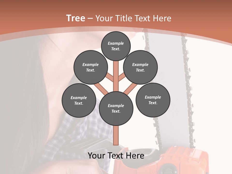 Worker Sharp Earphones PowerPoint Template