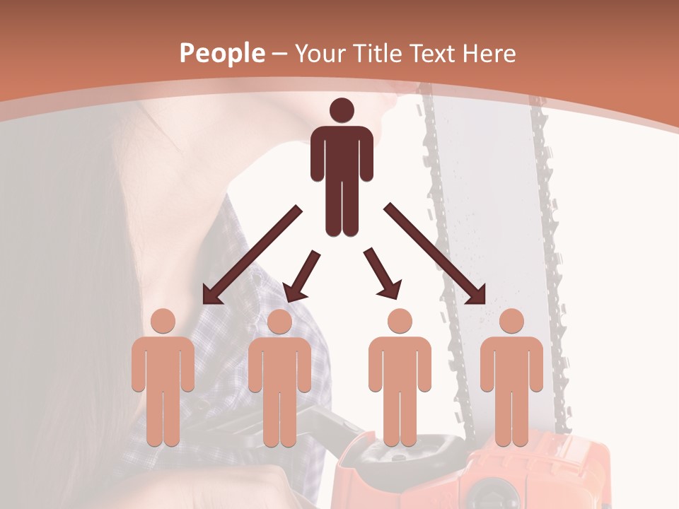 Worker Sharp Earphones PowerPoint Template