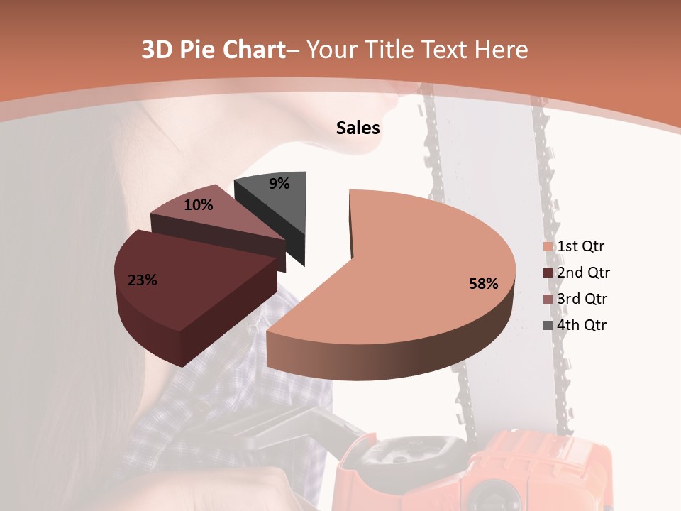 Worker Sharp Earphones PowerPoint Template
