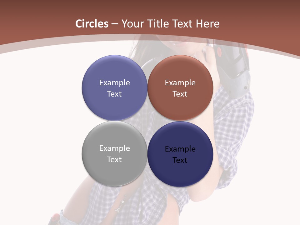 Electrical Person Construction PowerPoint Template
