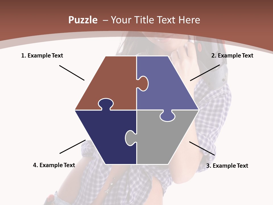 Electrical Person Construction PowerPoint Template