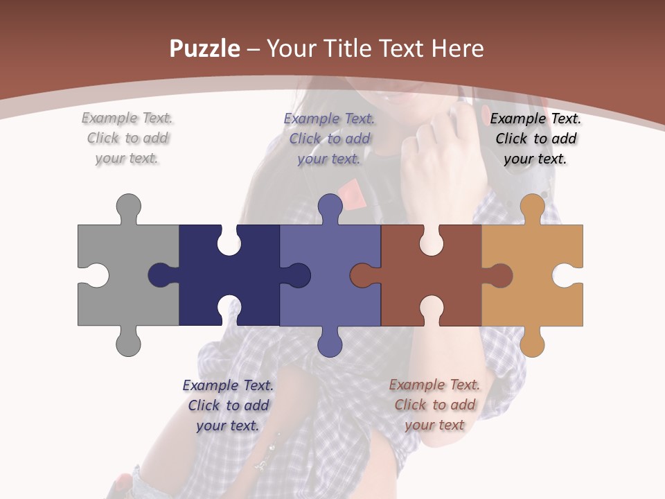 Electrical Person Construction PowerPoint Template