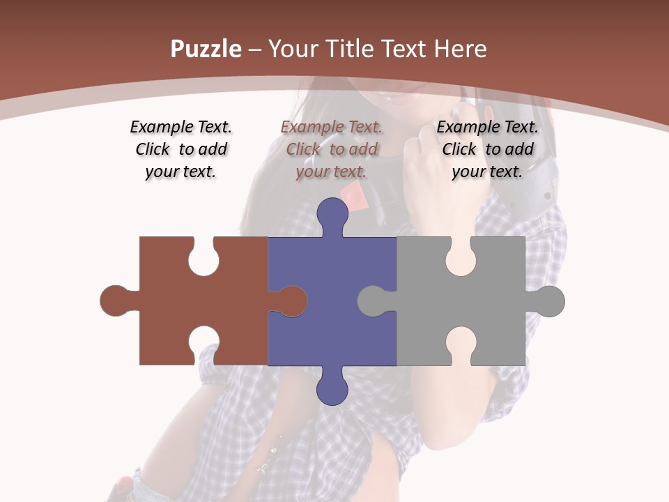 Electrical Person Construction PowerPoint Template