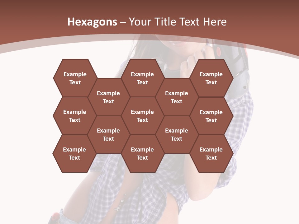 Electrical Person Construction PowerPoint Template