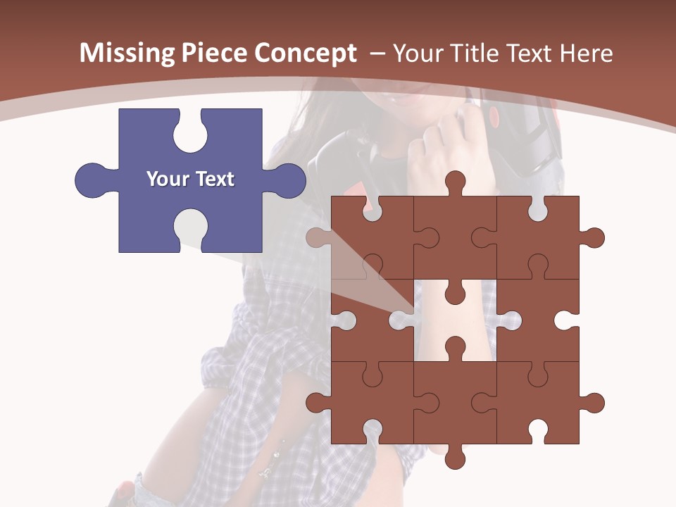 Electrical Person Construction PowerPoint Template