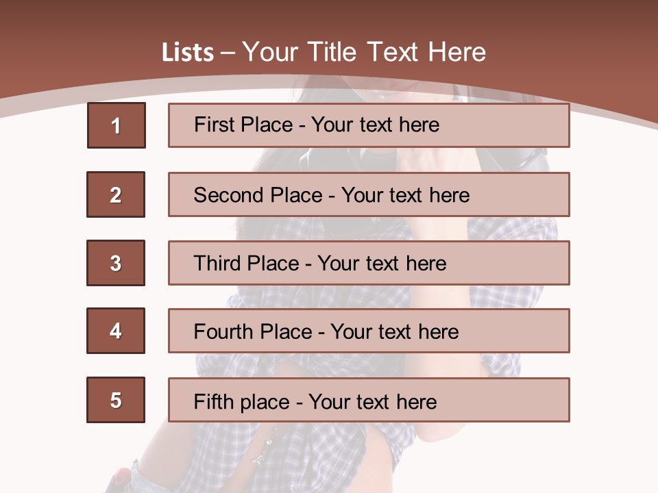 Electrical Person Construction PowerPoint Template