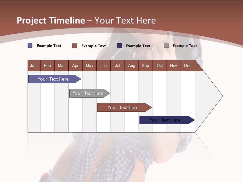 Electrical Person Construction PowerPoint Template