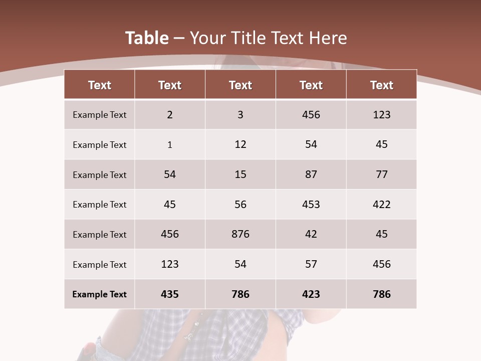 Electrical Person Construction PowerPoint Template