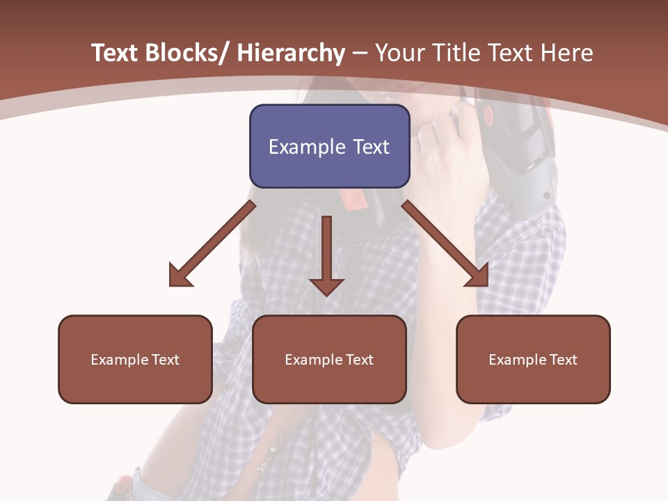 Electrical Person Construction PowerPoint Template