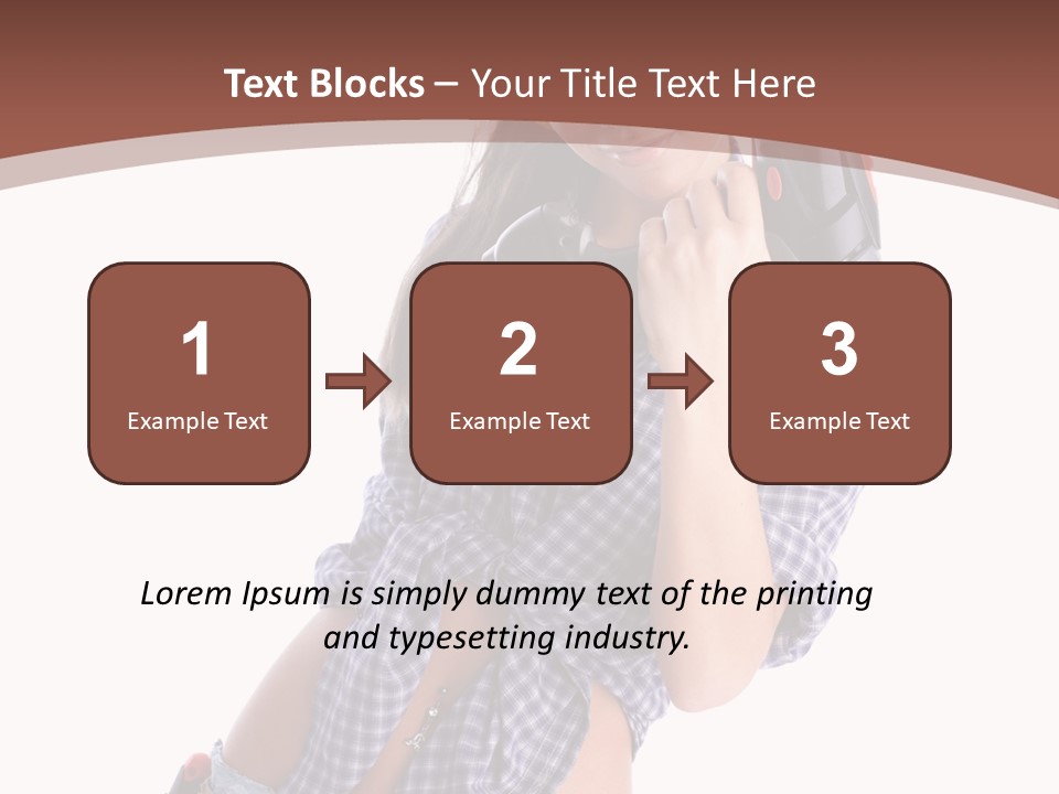 Electrical Person Construction PowerPoint Template
