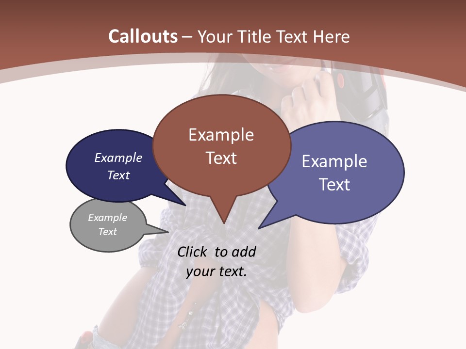 Electrical Person Construction PowerPoint Template