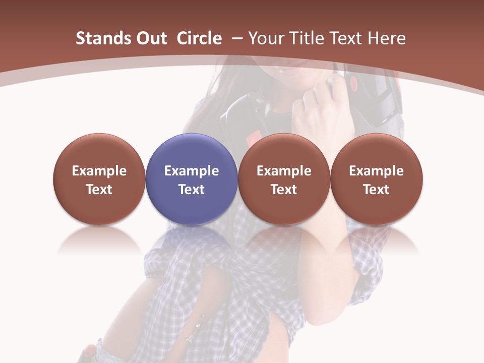 Electrical Person Construction PowerPoint Template