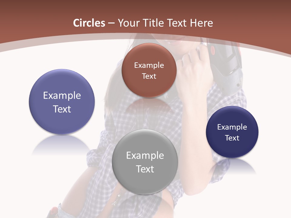 Electrical Person Construction PowerPoint Template
