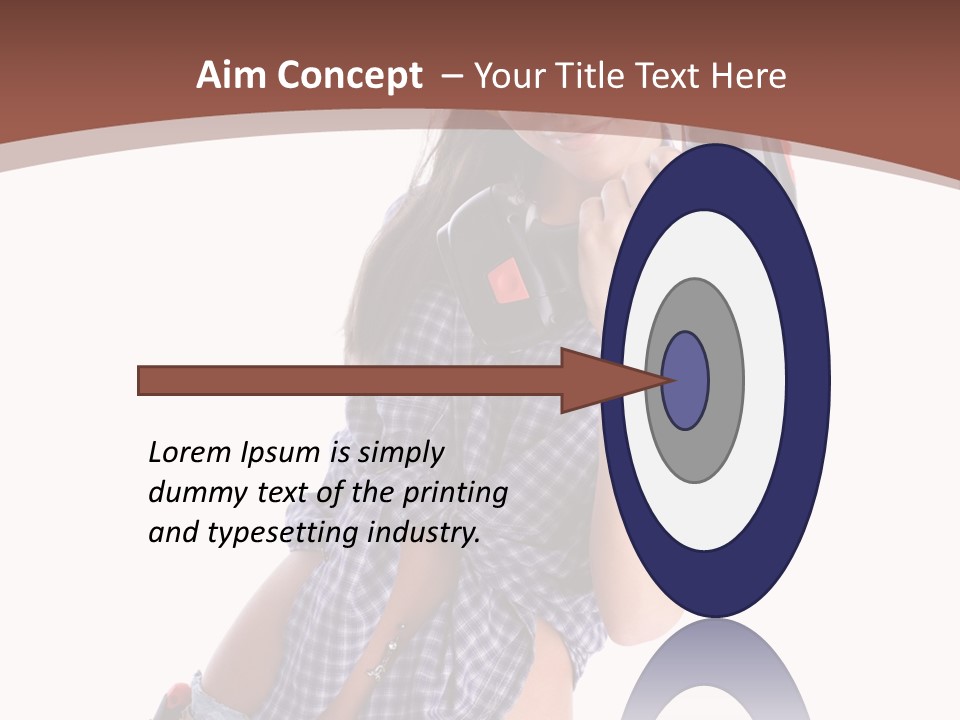 Electrical Person Construction PowerPoint Template