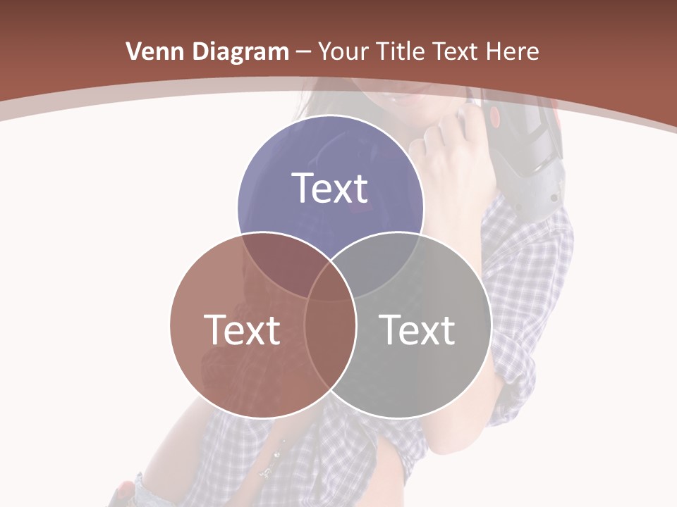Electrical Person Construction PowerPoint Template