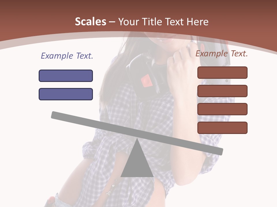 Electrical Person Construction PowerPoint Template
