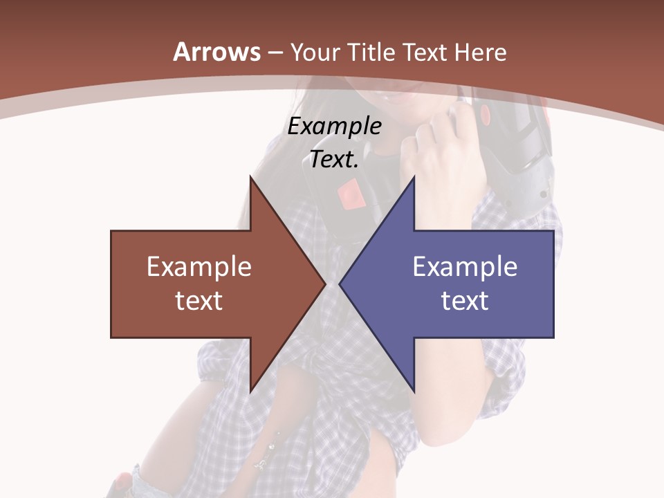 Electrical Person Construction PowerPoint Template