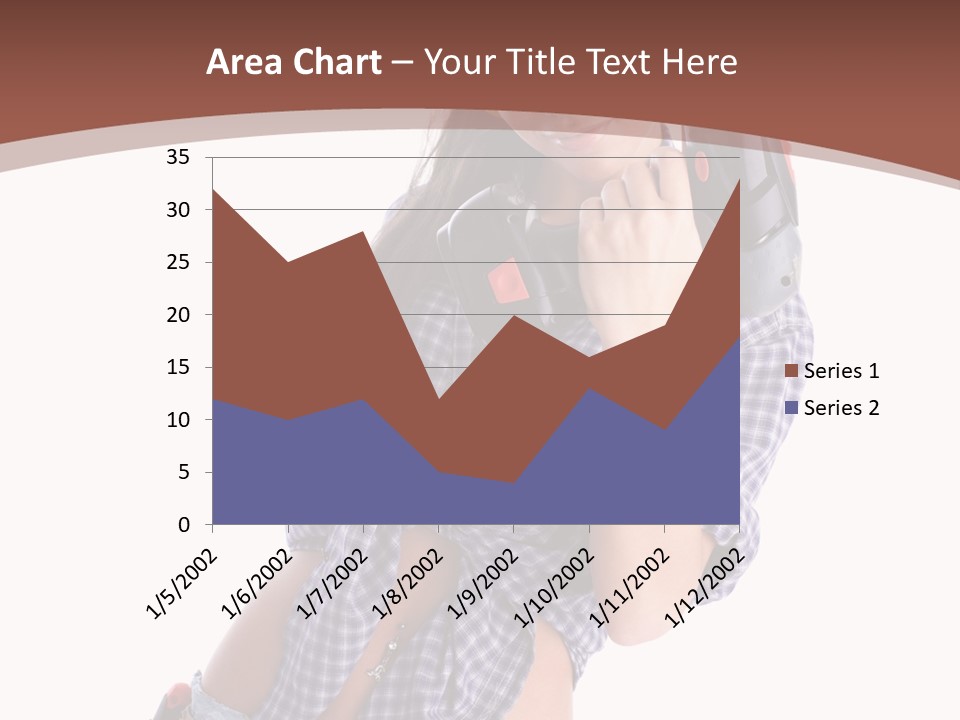 Electrical Person Construction PowerPoint Template