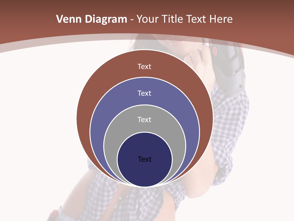 Electrical Person Construction PowerPoint Template