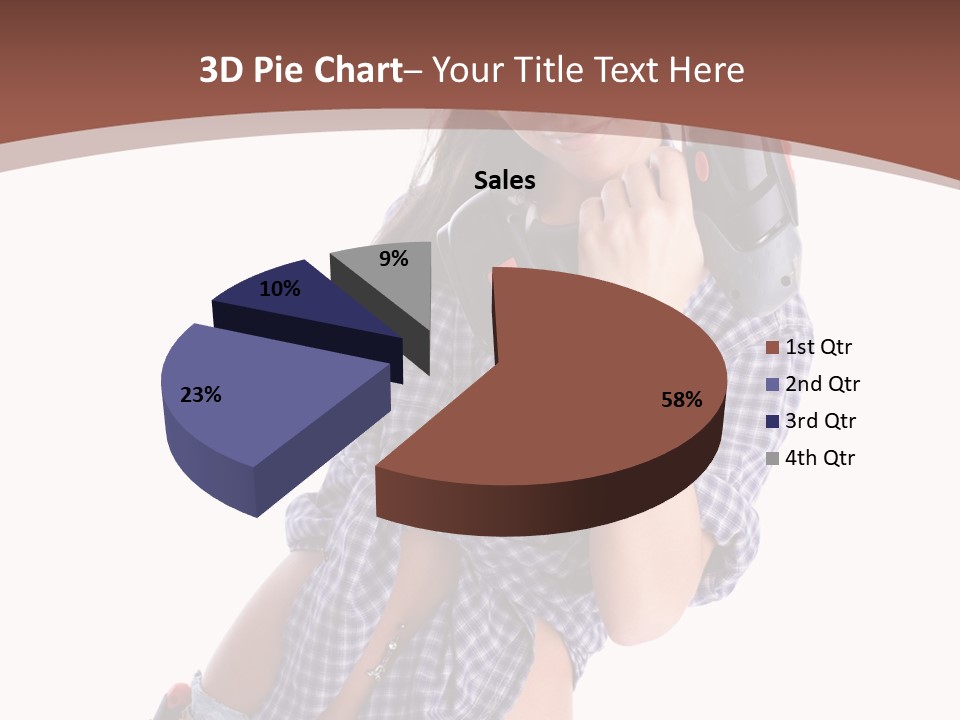 Electrical Person Construction PowerPoint Template