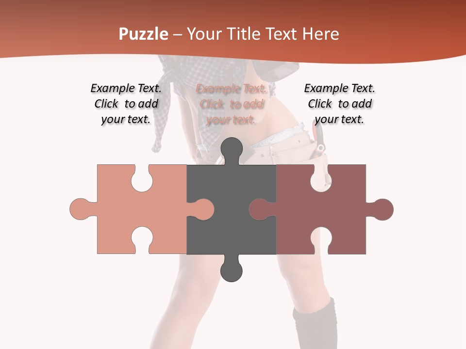 White Person Renovation PowerPoint Template