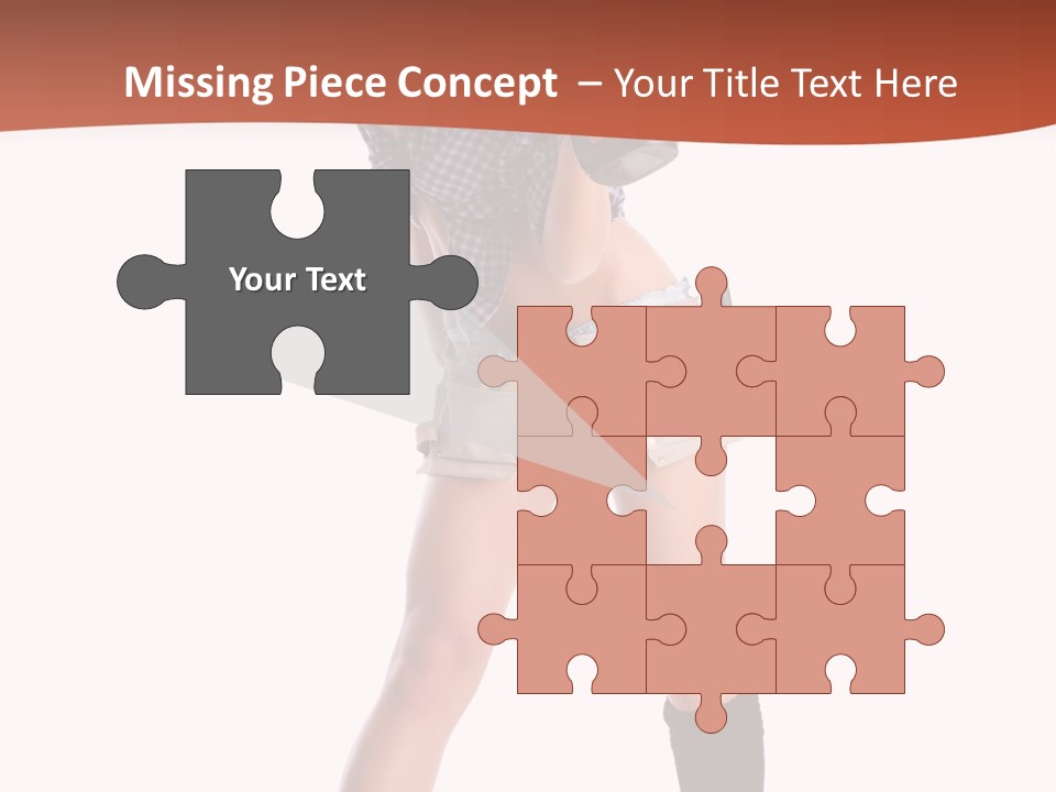 White Person Renovation PowerPoint Template