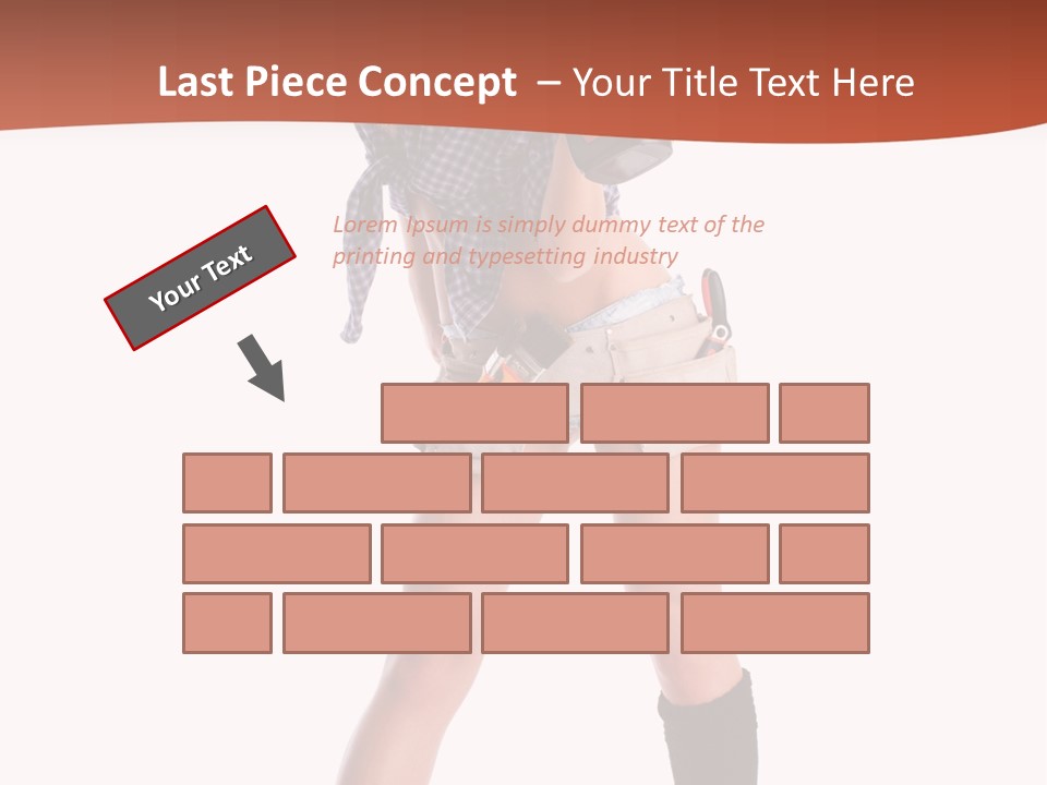 White Person Renovation PowerPoint Template