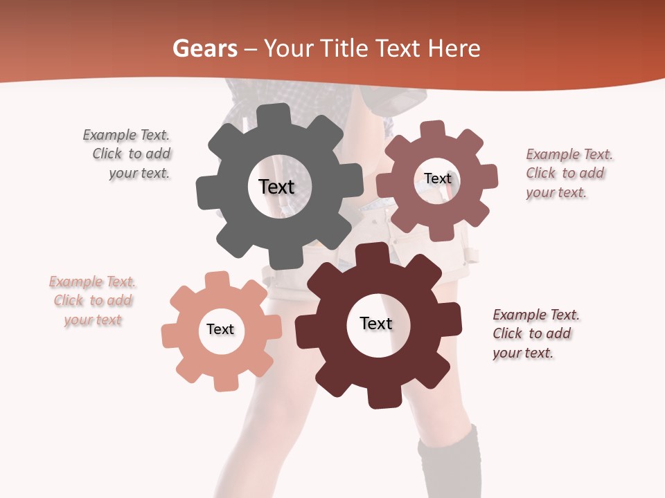 White Person Renovation PowerPoint Template