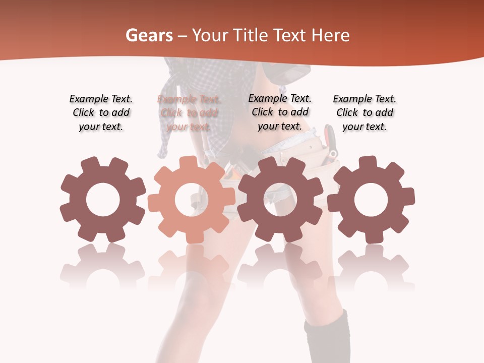 White Person Renovation PowerPoint Template