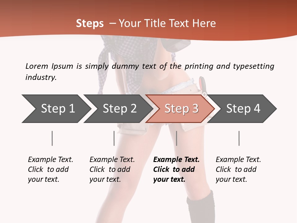 White Person Renovation PowerPoint Template