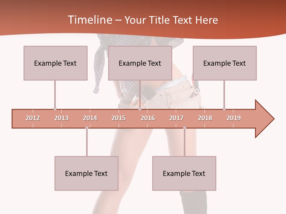 White Person Renovation PowerPoint Template