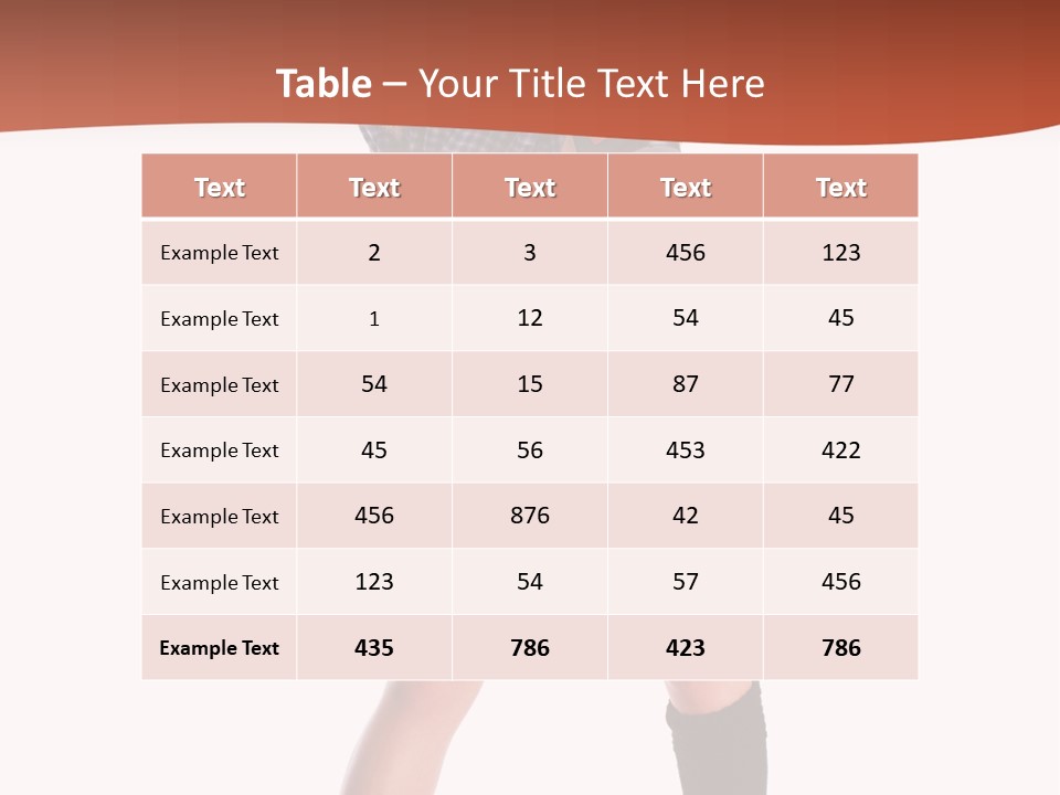 White Person Renovation PowerPoint Template