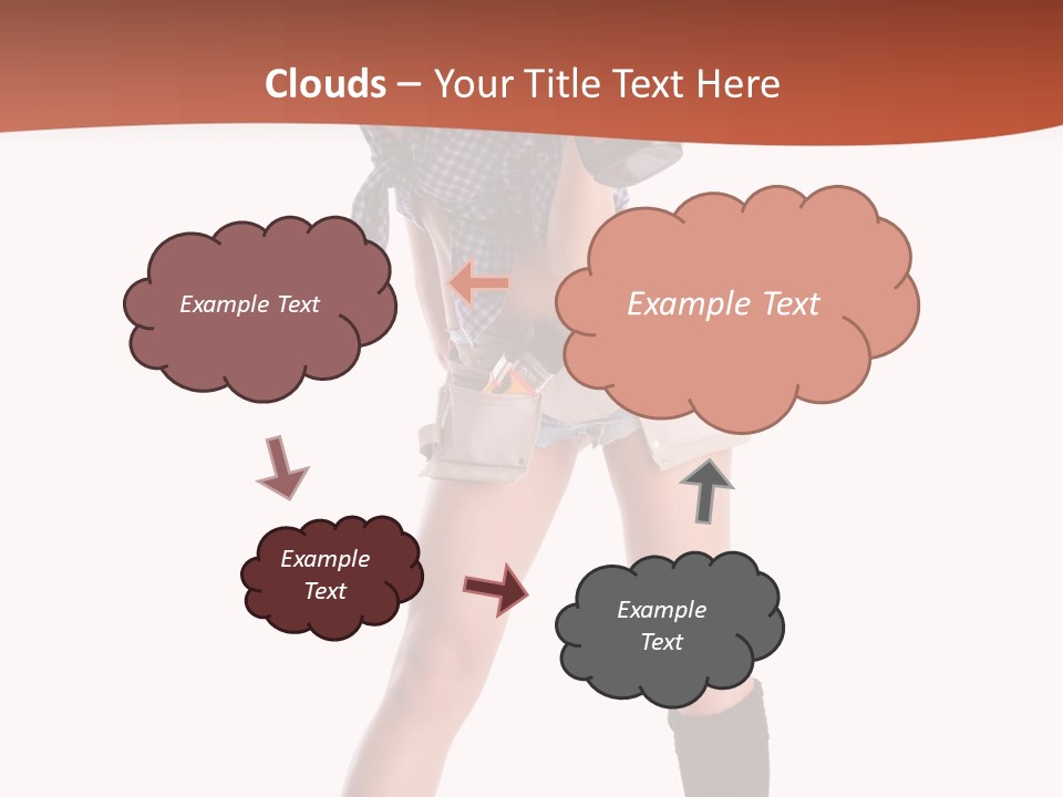 White Person Renovation PowerPoint Template